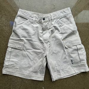 Zara Men’s White Cargo Shorts - Size‎ 32